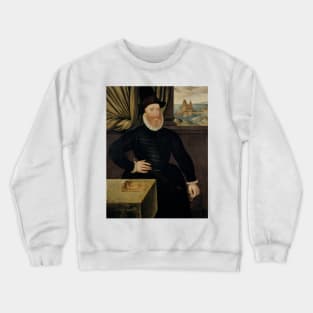 James Douglas, 4th Earl of Morton, about 1516 - 1581. Regent of Scotland by Arnold Bronckorst Crewneck Sweatshirt